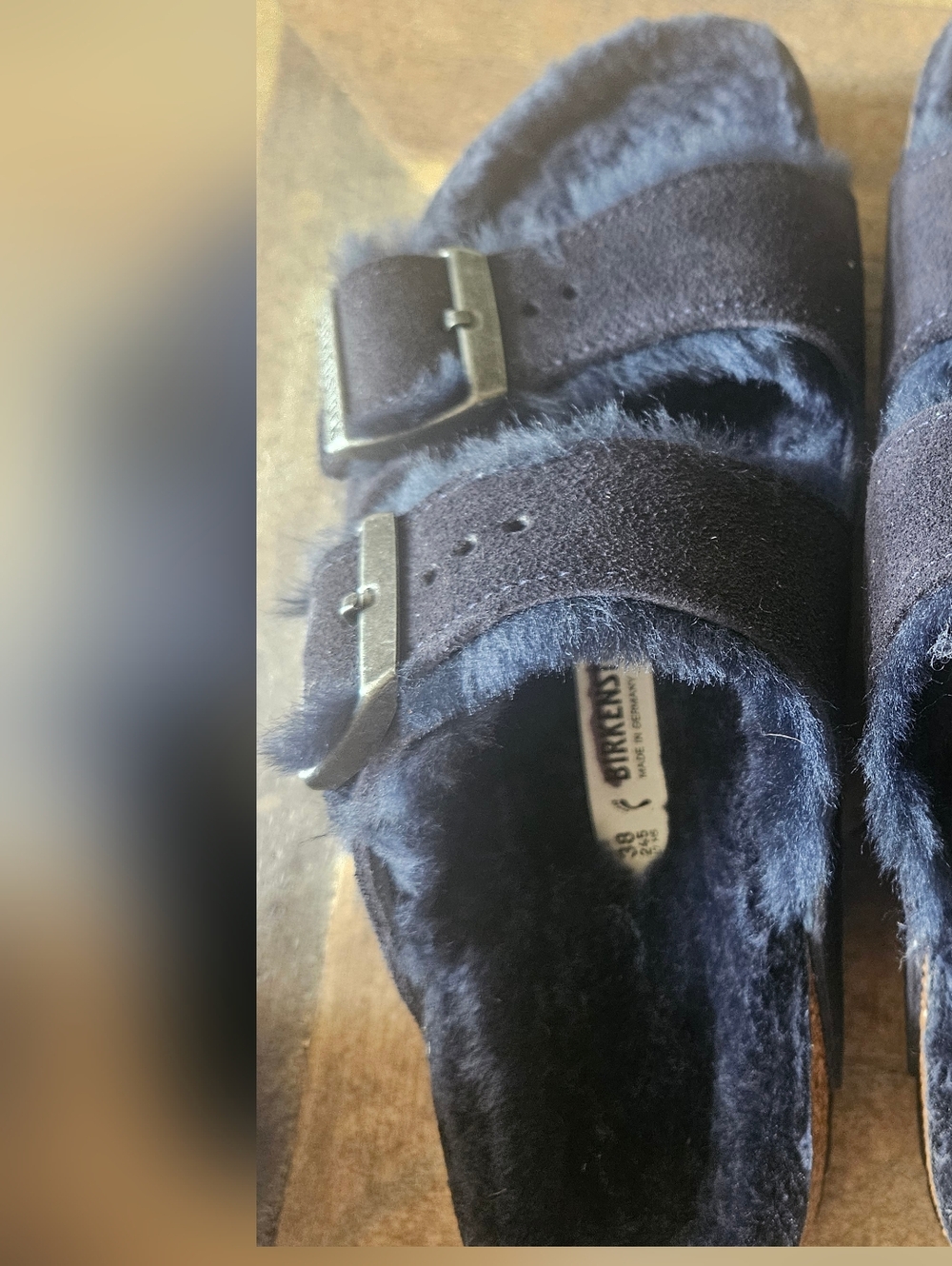 Birkenstock "Arizona Shearling" Size 38 - NWT!!! - Picture 4 of 13